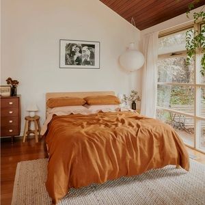 NWT Bed Threads French Linen King Duvet